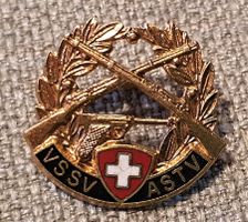 C551B - Pin Alter Reversknopf Schützen Schweiz VSSV  ASTV
