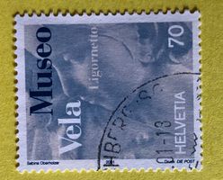 Nr.1023 GESTEMPELT Wiedereröffnung Museo Vela 2001  