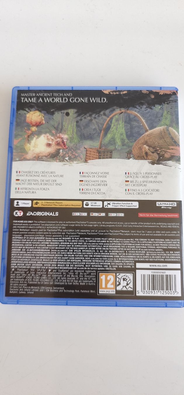 Spiele: Wild hearts Ps5 – Neu (gemäss Beschreibung) aus Meilen von Aphrodite87 1