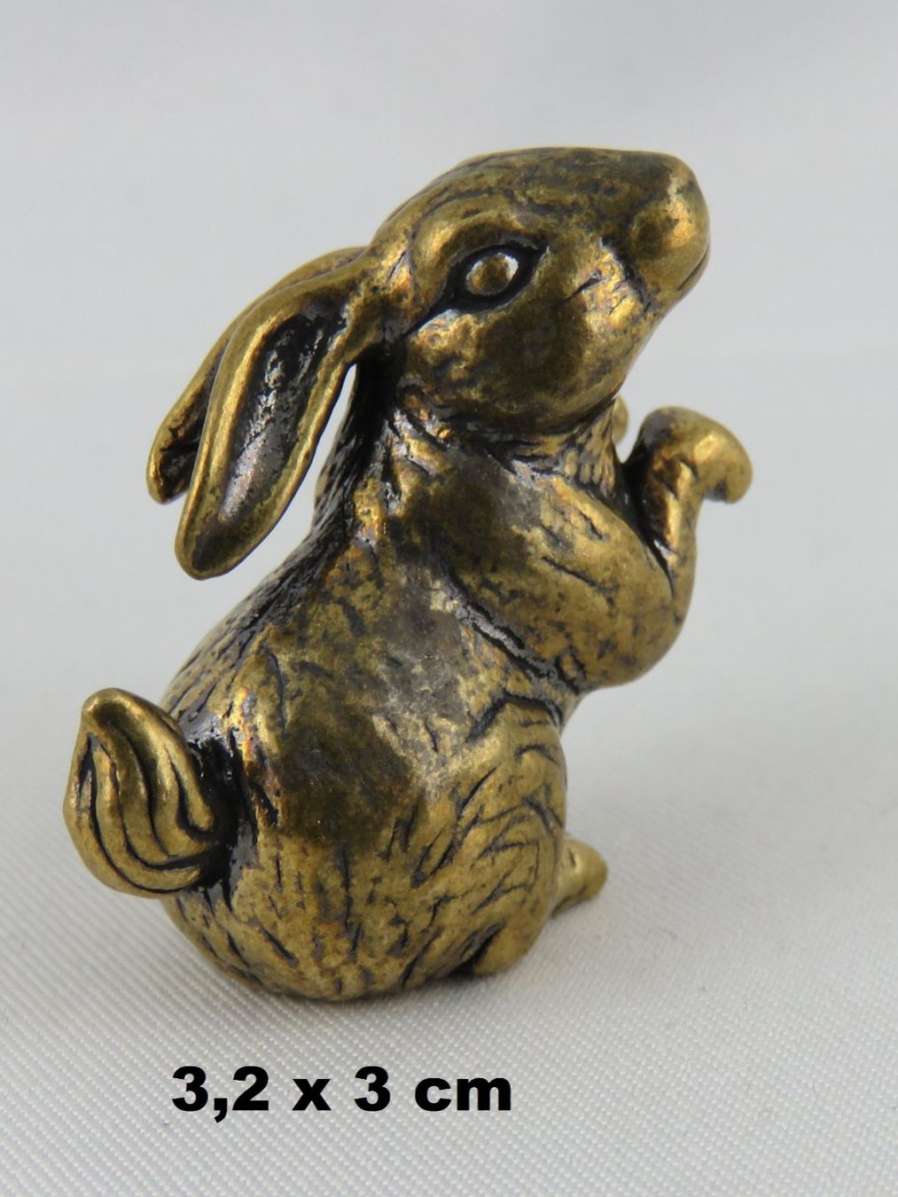 Figuren: HASE - Deko Messingfigur - 3,2x3cm – Neu und originalverpackt aus Grenchen von Yamahwildstar16