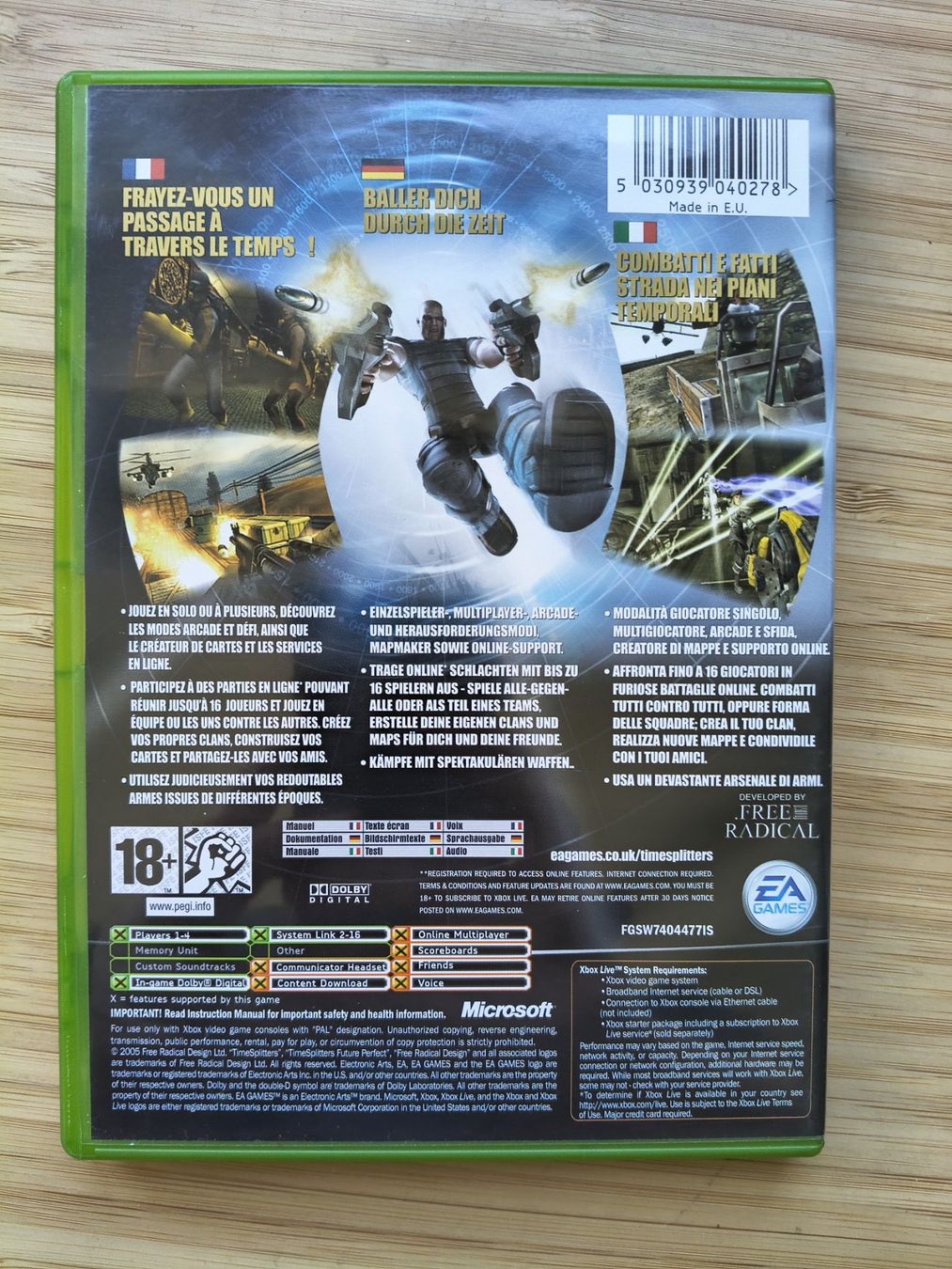 Giochi: Time Splitters - Future Perfect (XBox) – Usato da Riedholz venduto da ste_96cd 1