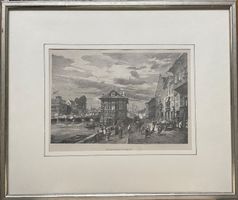 Rathausquai in Zürich - Stich