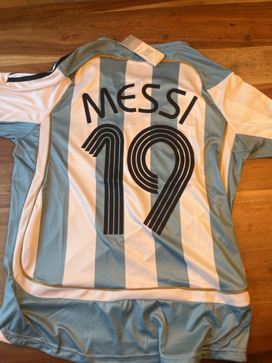 Adidas Canottiere & Pantaloni: Argentinien Trikot WM 2006 Messi – Nuovo e nell'imballaggio originale da Zürich venduto da User_99 4