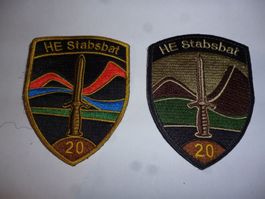 A+B Patch HE Stabsbat 20 Kp II