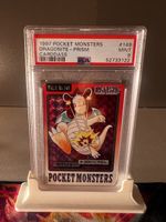 Pokémon Karte Dragonite Prism 1997 PSA 9 Mint