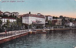 Saluti da Lugano Nuovo Quai  1913