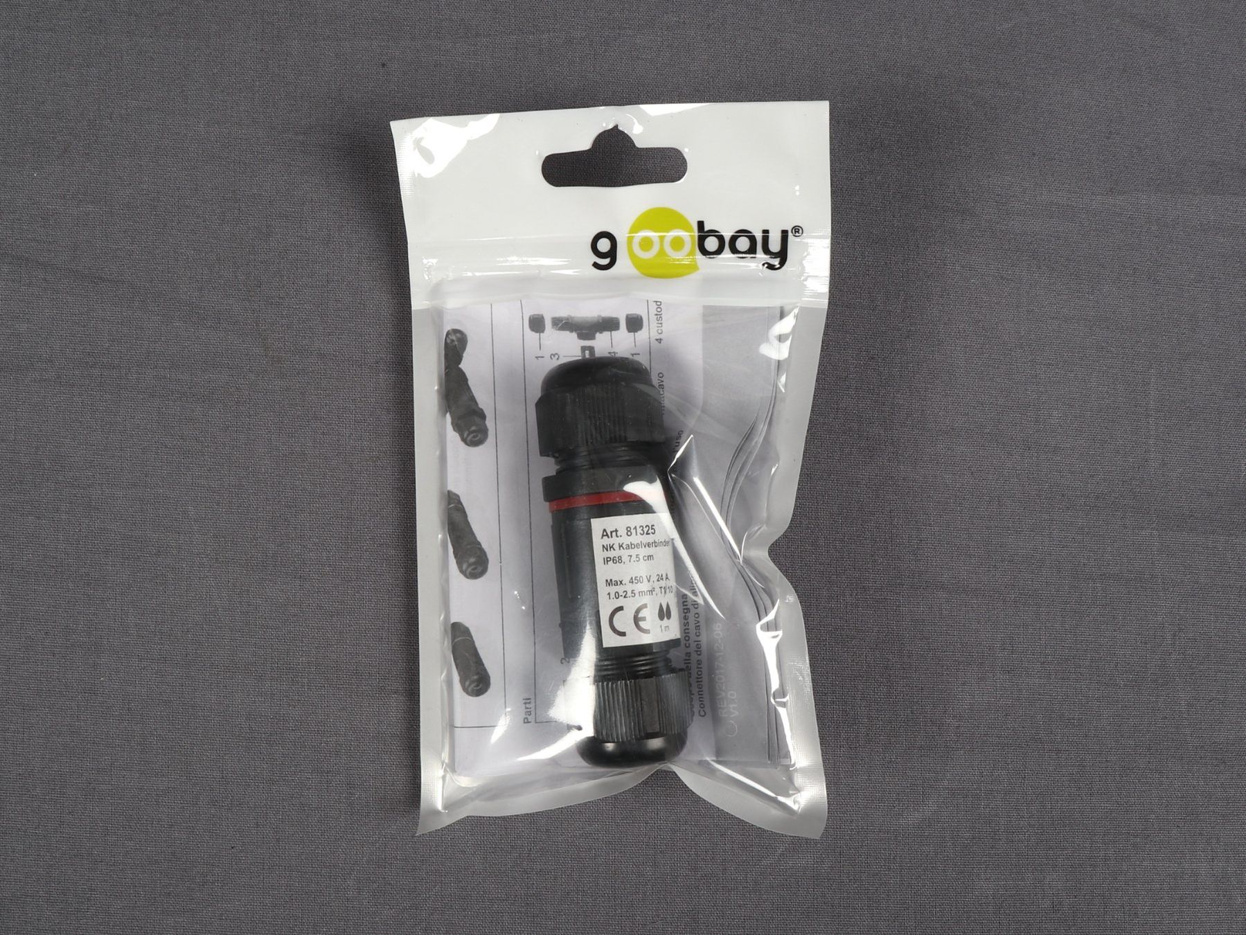 Câbles: GOOBAY Cable Connector 81325 – Neuf (Voir description) à Steinen par Restwert_Steinen