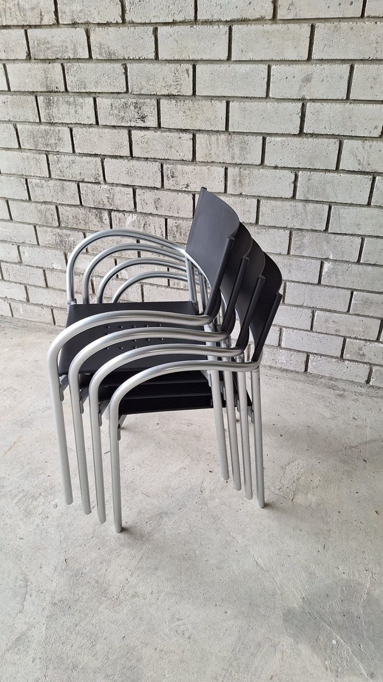 Sedie: 4 Aluminiumstühle Breeze Design Bartoli – Nuovo (secondo la descrizione) da Zwingen venduto da fischli1504 8