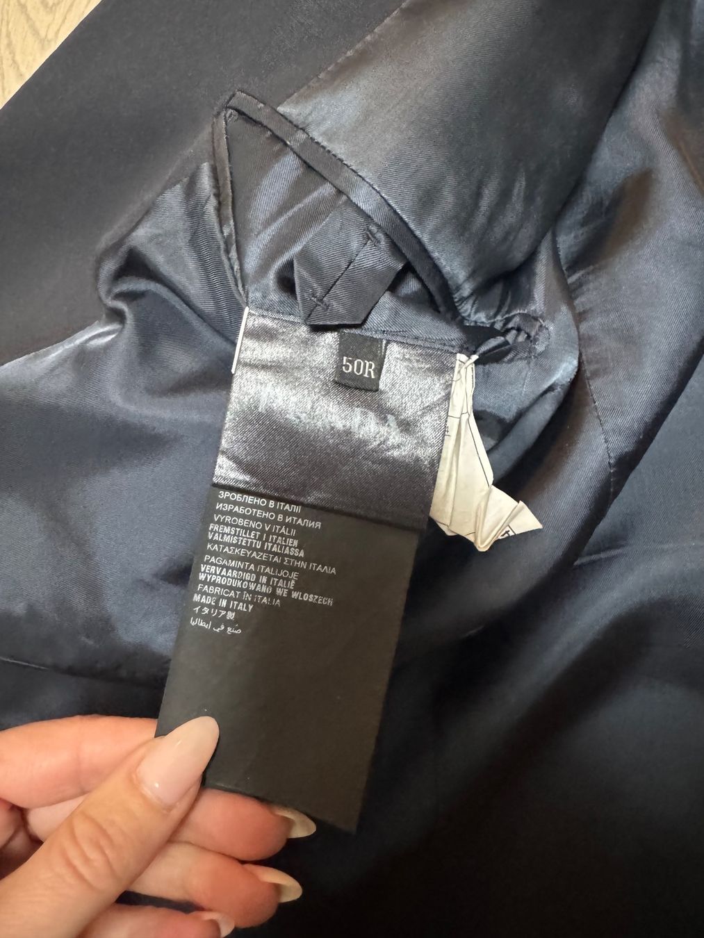 Prada Completi: Herren Prada Blazer in Dunkelblau – Usato da Meilen venduto da Emma_321 4