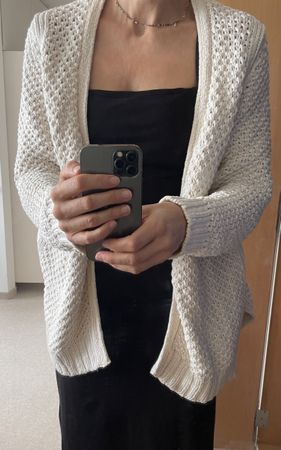 Massimo Dutti Strickjacke, creme, Gr. L, Top Zustand!