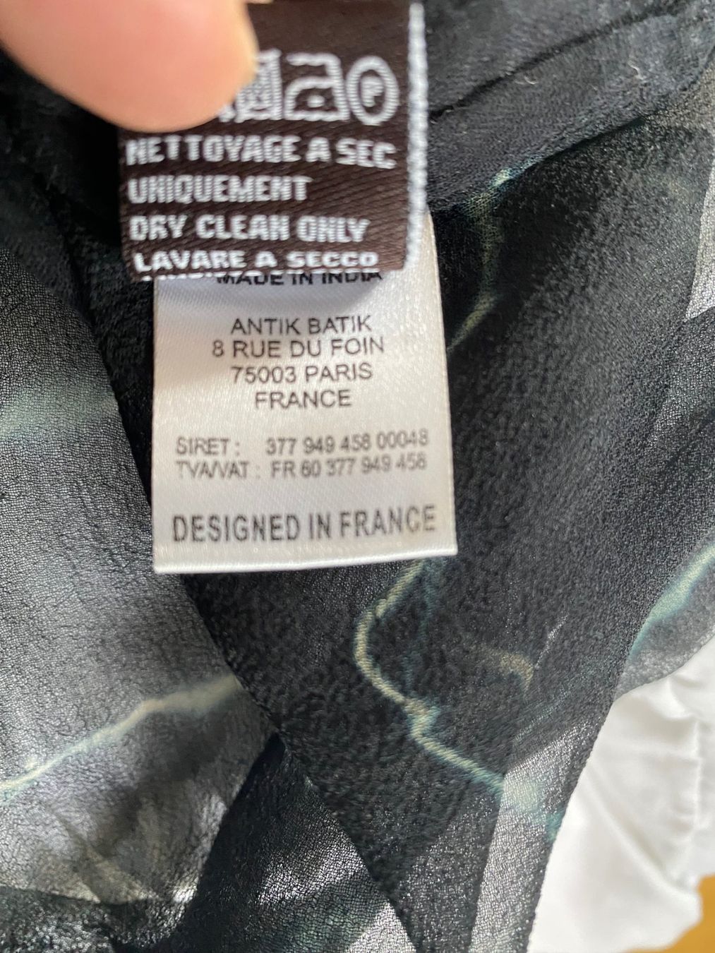 Antik Batik Camicette: Antik & BATIK  100 % SEIDE – Usato da Luzern venduto da Turmliebe 3