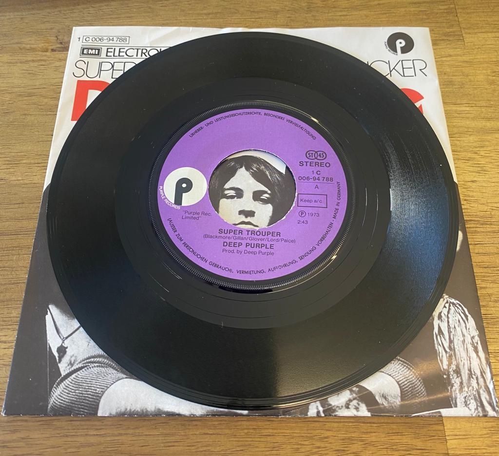 Dischi in vinile: Deep Purple Super Trouper Single 1973 – Usato da Belp venduto da B7L0 2