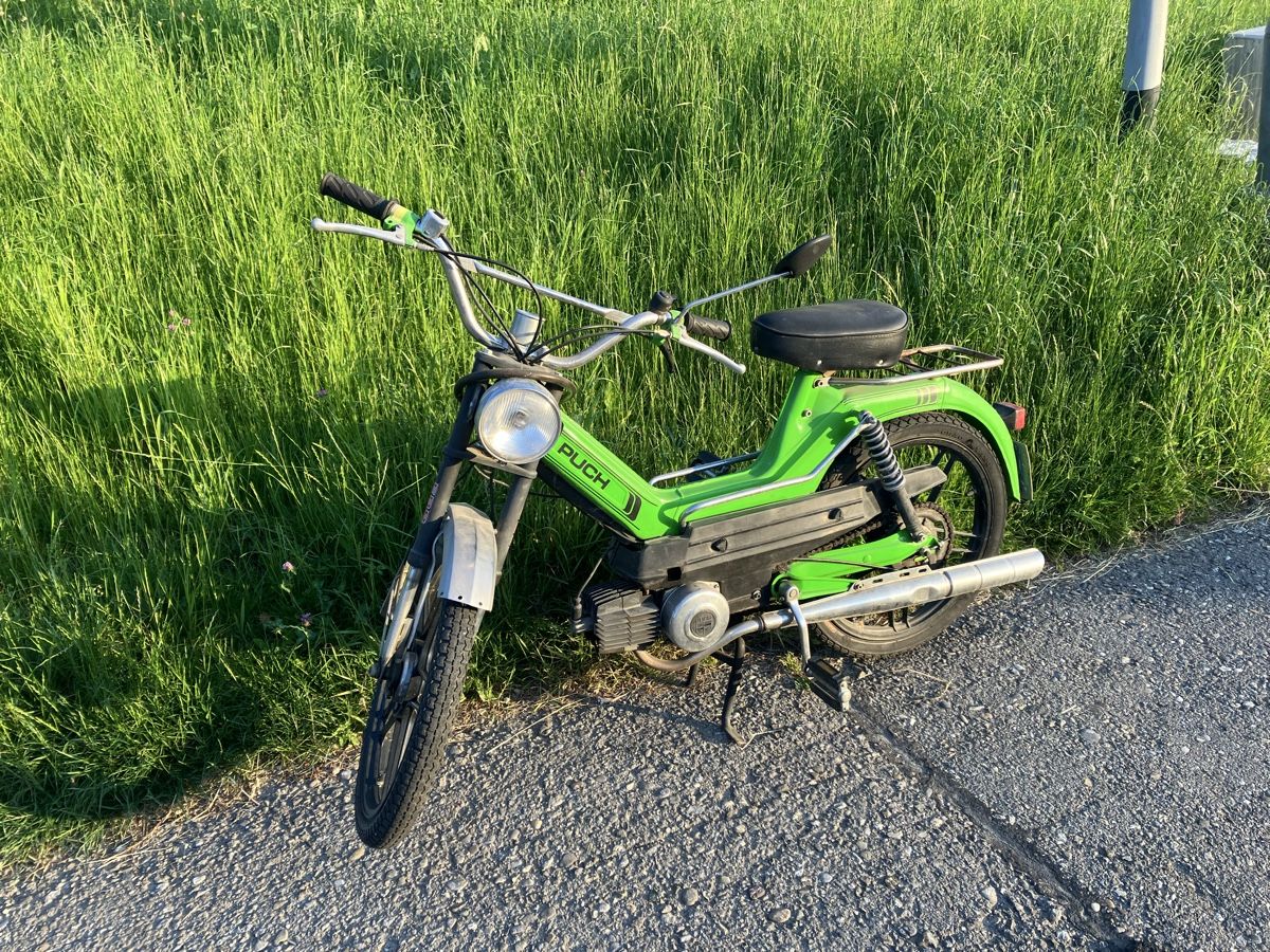 Puch Ciclomotori: Puch Maxi S mit Ausweis – Difettoso da Baden venduto da Hikaruu