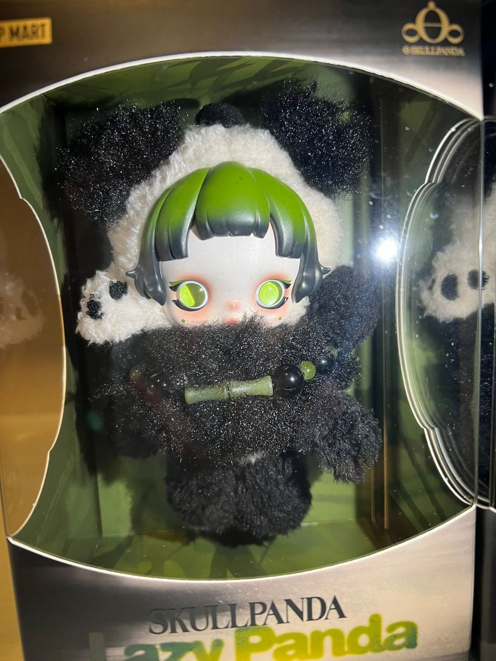 Pop Mart Statuette: SKULLPANDA Lazy Panda Plush Doll Pendant – Nuovo e nell'imballaggio originale da Stadel venduto da Raven0 5