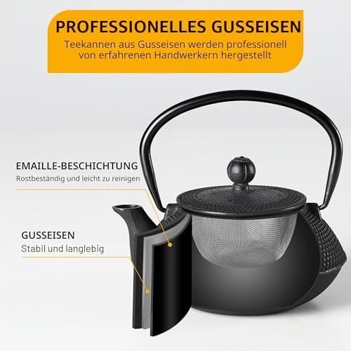 Théières: Gusseisen Teekanne 680ML – Neuf avec emballage d'origine à Hundwil par Stallone5 4