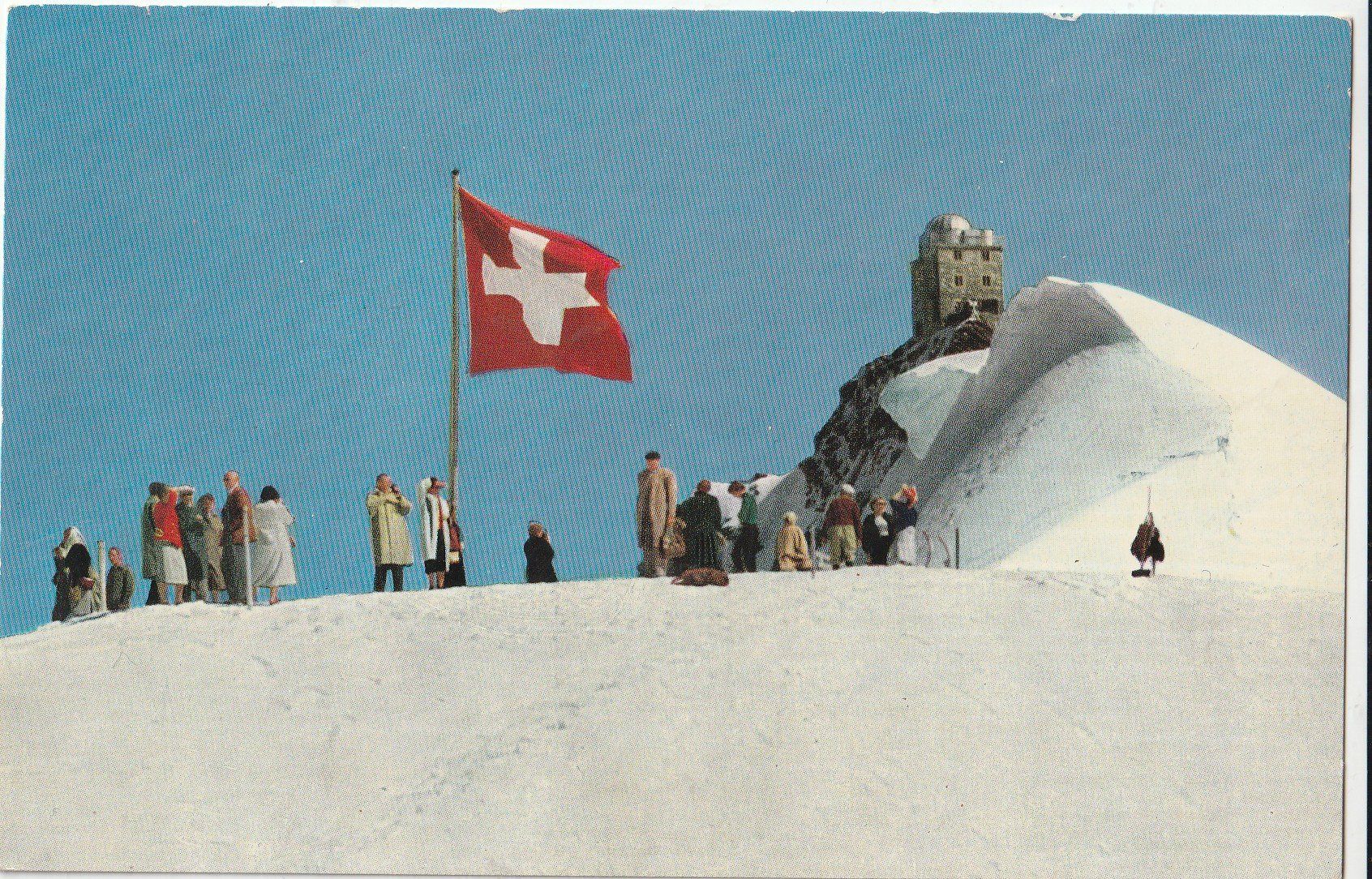 Cartoline postali: Jungfraujoch – Usato da Lumbrein venduto da made02