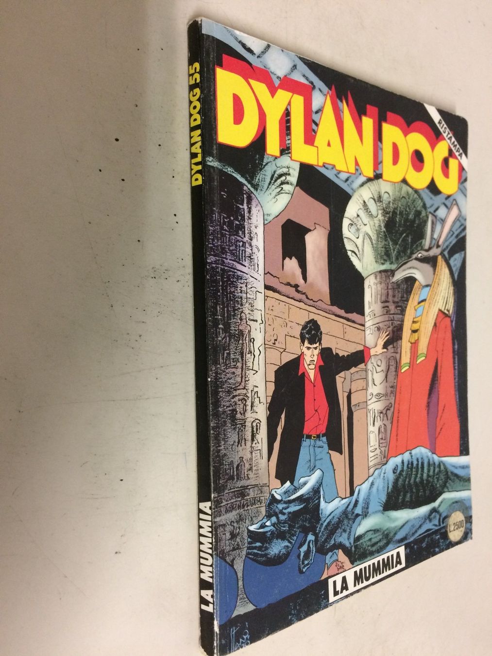Fumetti: DYLAN DOG ristampa # 55 LA MUMMIA S. Bonelli 1994 – Usato da Vezia venduto da Aquarius_Age 2