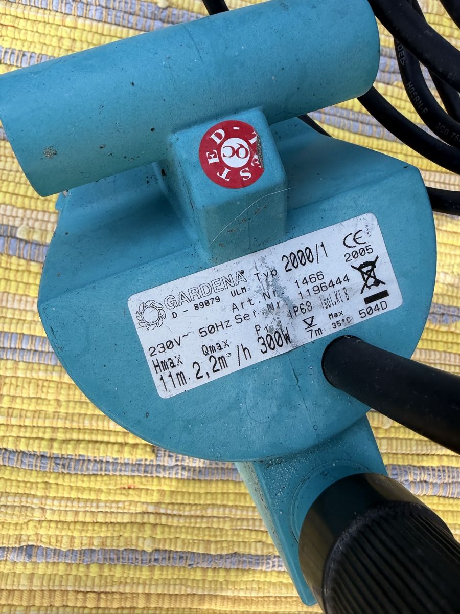 Gardena Pompes et pièces: Pumpe Gardena – D'occasion à Freidorf TG par ibipatria 1