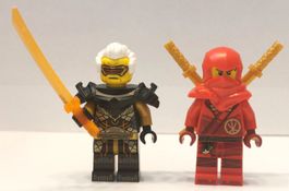 Lego Ninjago Minifiguren Kais und Raptons Duell - Neu