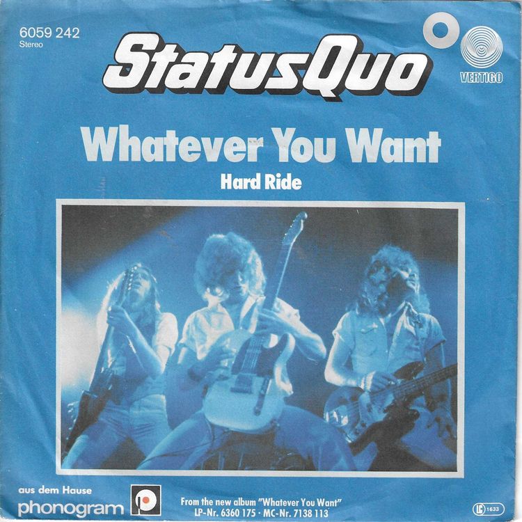 status-quo-whatever-you-want-kaufen-auf-ricardo