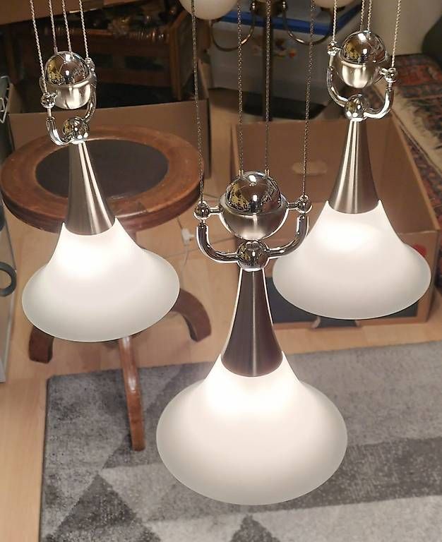 Lampadari & plafoniere: Pendelleuchte mit 3 Schirmen – Usato da Steinach venduto da Tsgweh 2