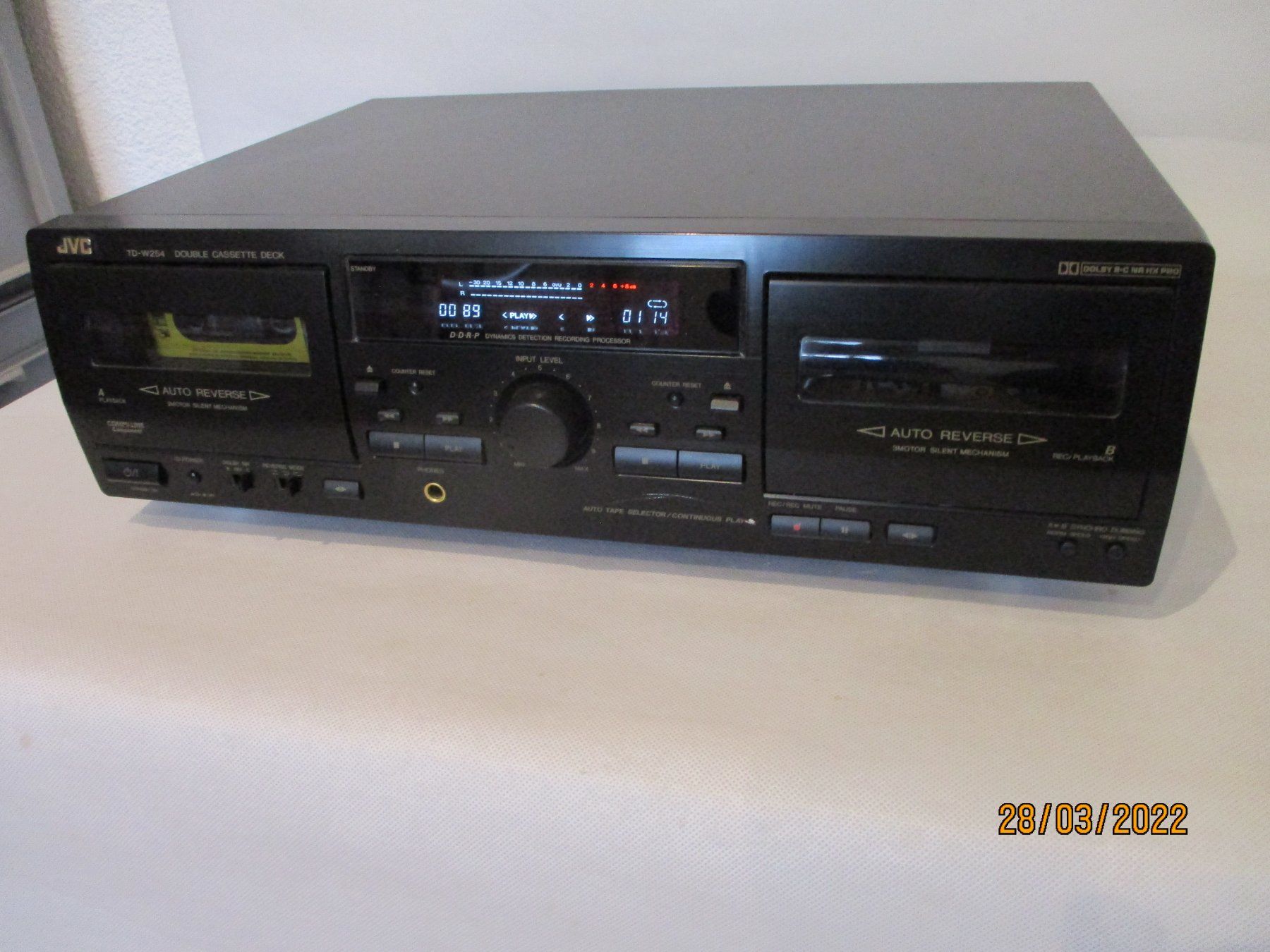 JVC Registratori: JVC TD-W254 Doppel Kassettendeck – Usato da Liestal venduto da Disc-Point 8