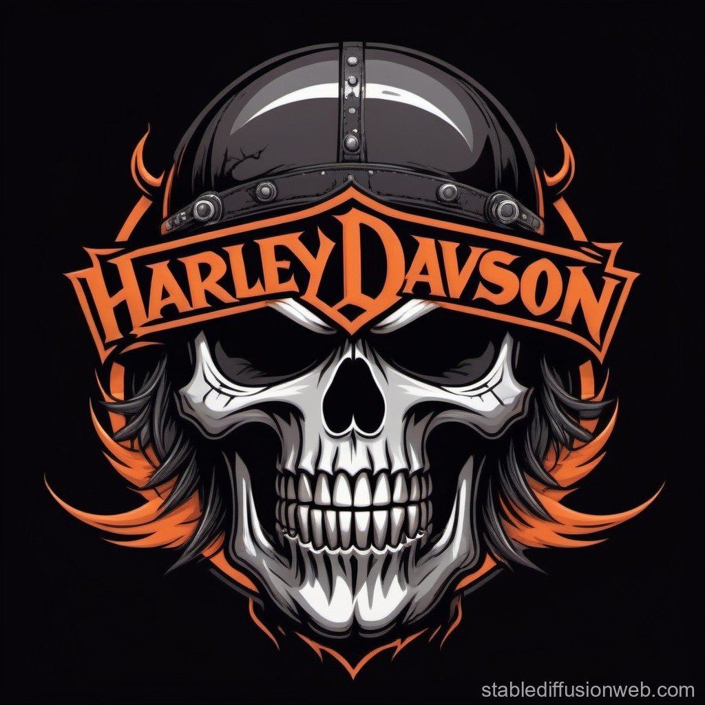 Sturmhauben & Halswärmer: Cache-cou Harley Davidson crâne J063 – Defekt aus Allens von MADE.IN.ROCK.N.ROLL