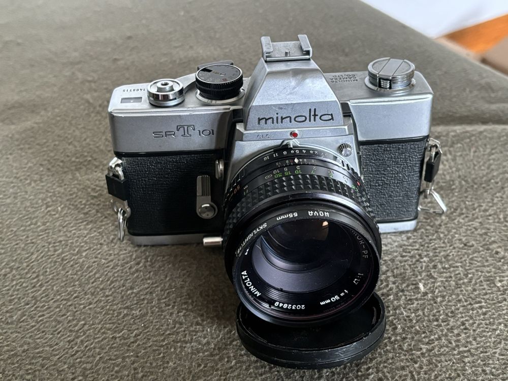 MODE D'EMPLOI MINOLTA SR-T 101 - Au Vieux Format