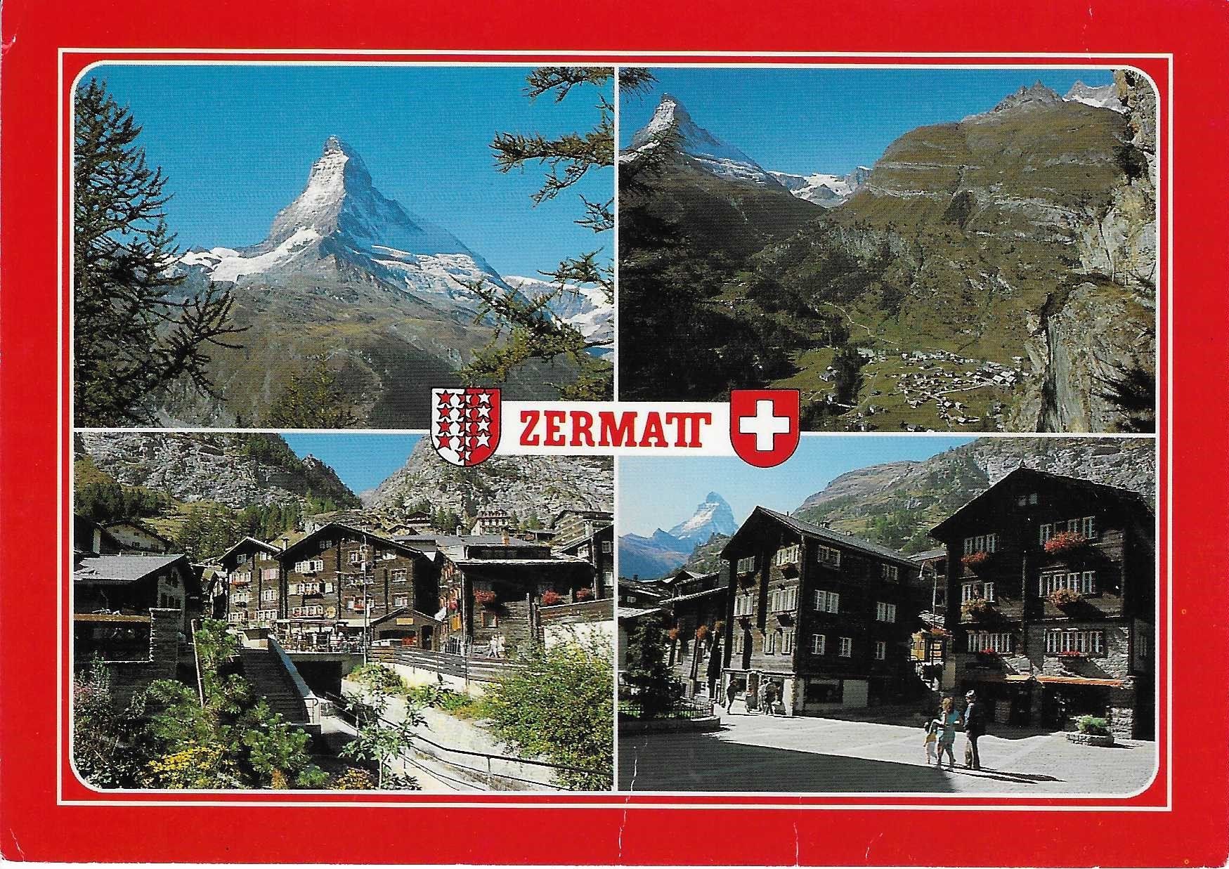 Ansichtskarten: Zermatt VS – Gebraucht aus Rothrist von Stranglehold