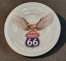 X57 - Gedenkmünze 100 Years ROUTE 66 / 1926 - 2026 / Adler