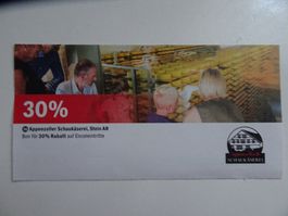 Appenzeller Schaukäserei, Stein AR  Eintritt Bon 30%