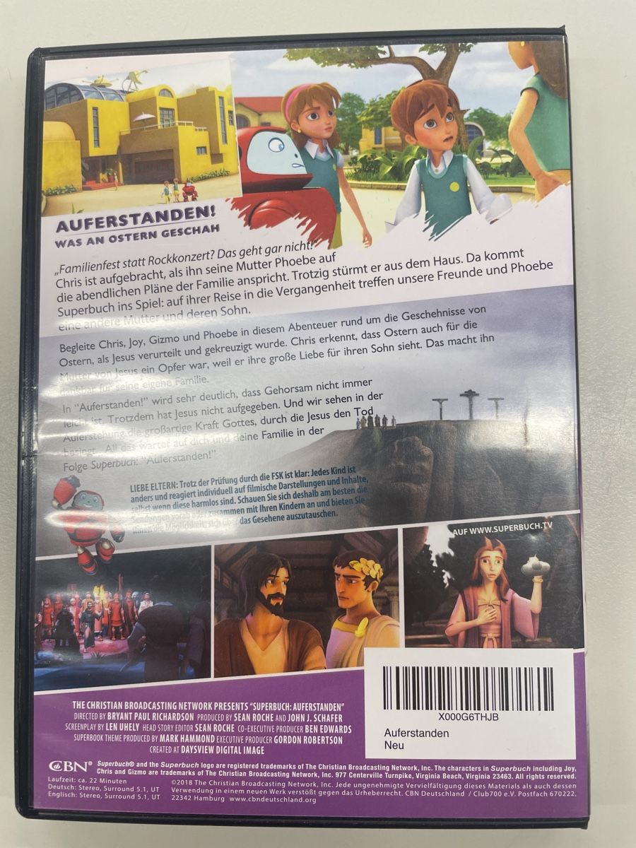 Tutti i DVDs: DVD Superbuch - Auferstanden! – Usato da Therwil venduto da rubininio 1