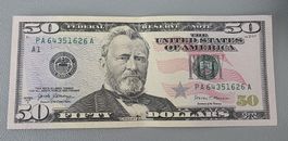 50 USA Dollar - GRANT Serie 2017