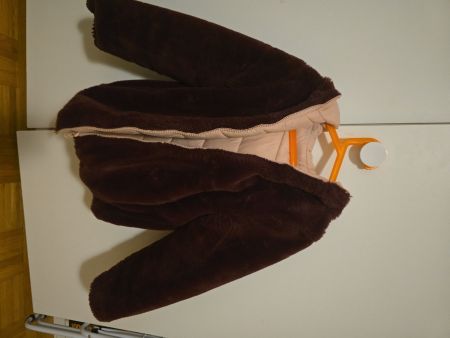 Doudoune réversible chaude et douillette, taille 8-10 ans