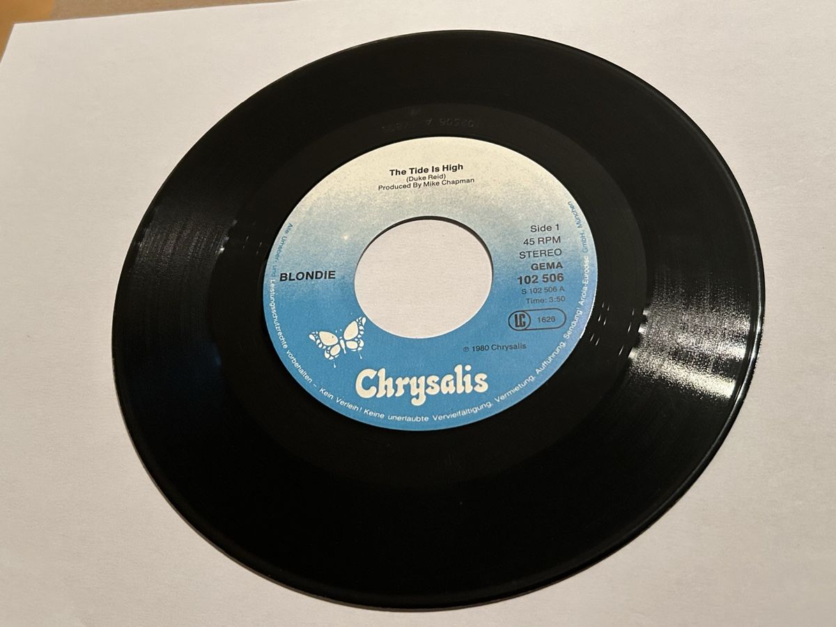Dischi in vinile: Blondie. 1980. The Tide Is Hide – Usato da Faulensee venduto da Mizuno06 2