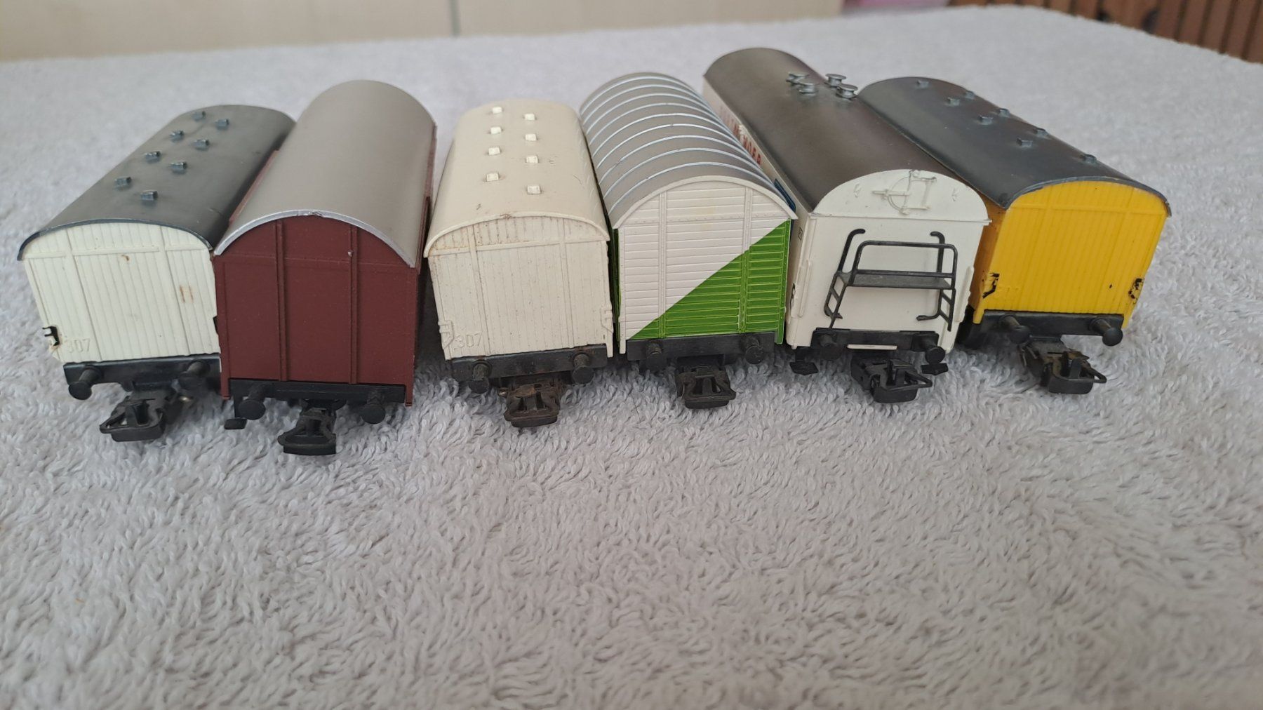 Märklin Modelleisenbahnen: Märklin 12 Güterwagen H0 WS/06 – Gebraucht aus Winterthur von Riebeli333 8