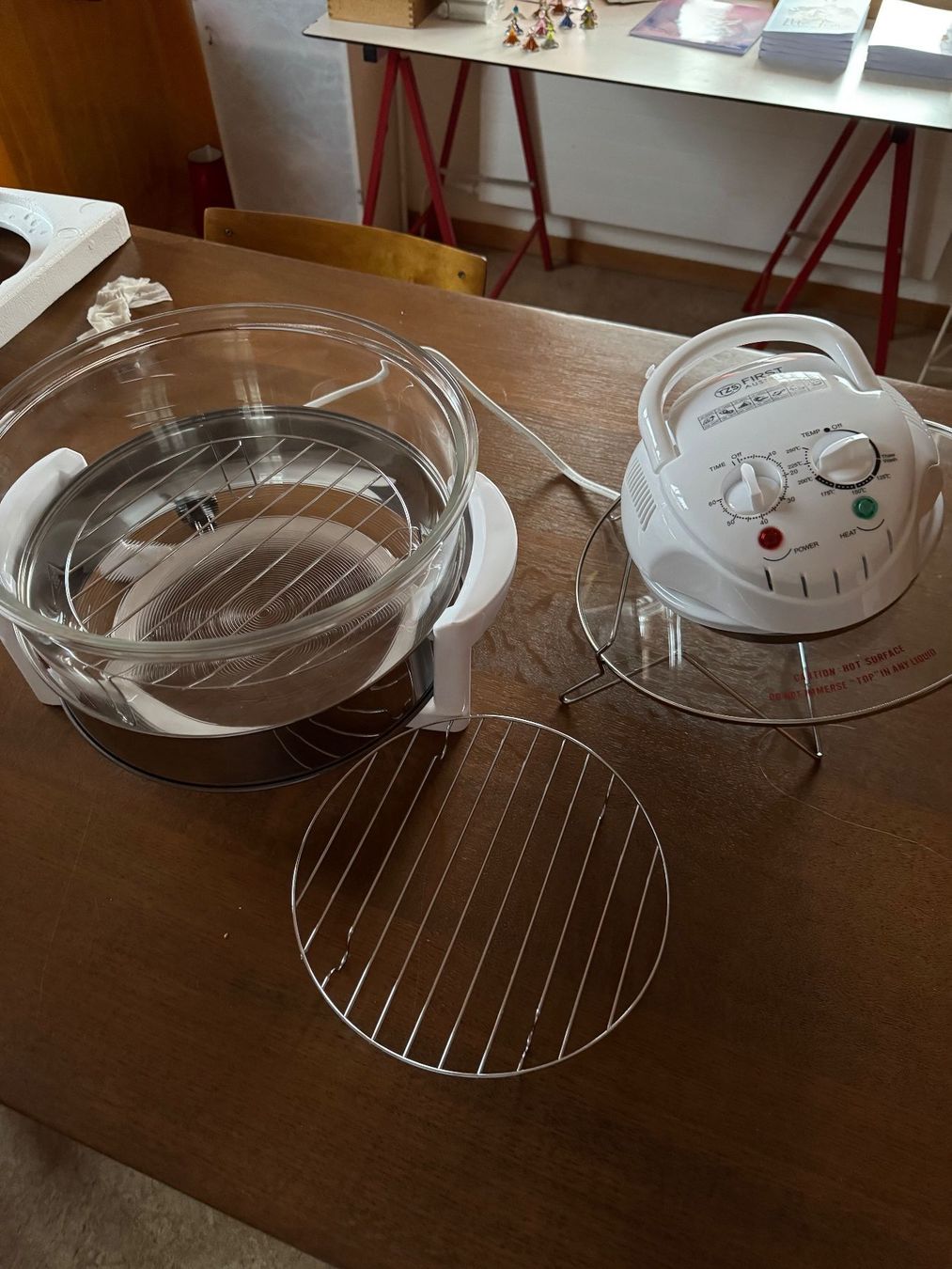 Küchengeräte: Halogenofen FIRST Austria 1400 W – Glasbehälter – Neu (gemäss Beschreibung) aus Thun von domino17 4