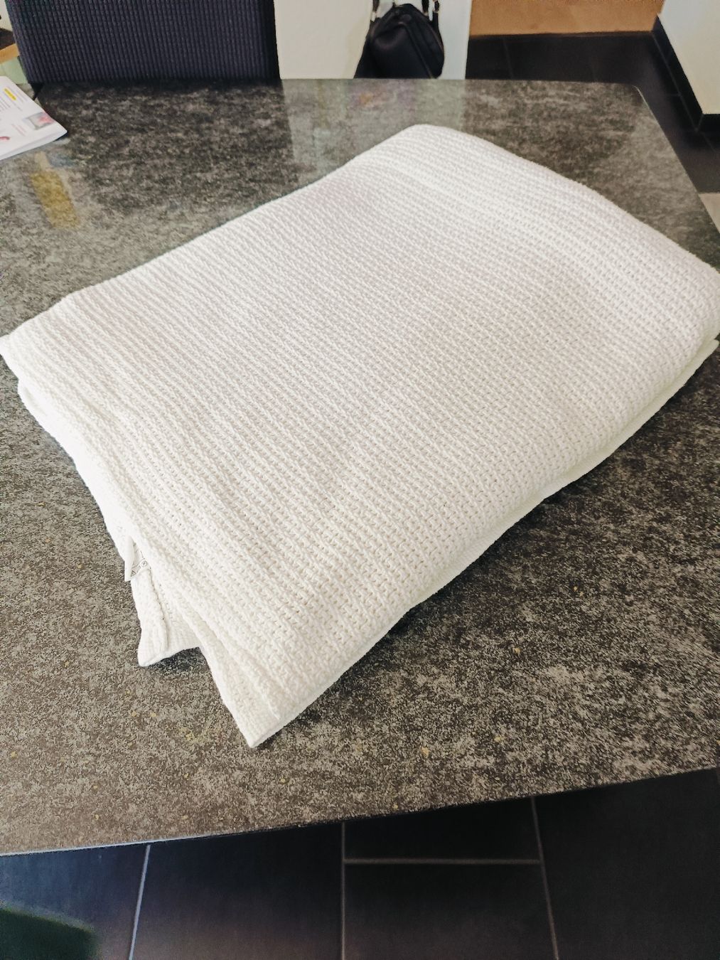 Decken: Sommerdecke weiss 155x205cm – Gebraucht aus Münchenbuchsee von Ruth0