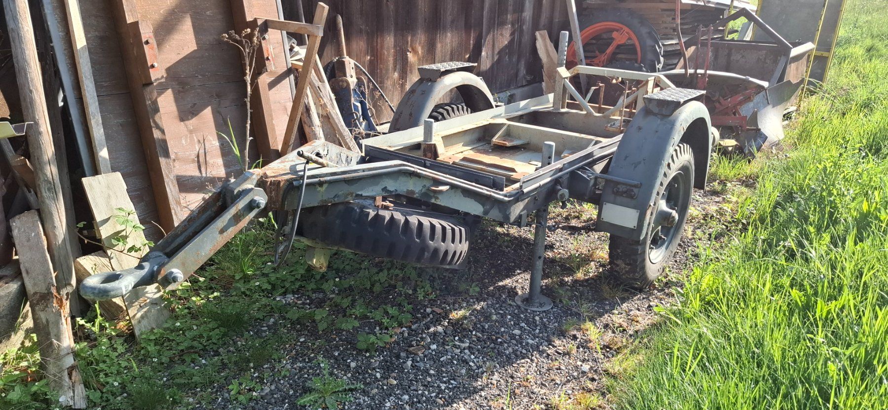 Rimorchi: Robuster Anhänger für Oldtimer oder Landwirtschaft – Usato da Zollbrück venduto da Starkteile 2