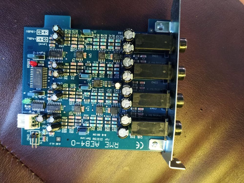 RME AEB 4-O Expansion Card for Digi96, Hammerfall and HDSP (Gebraucht ...
