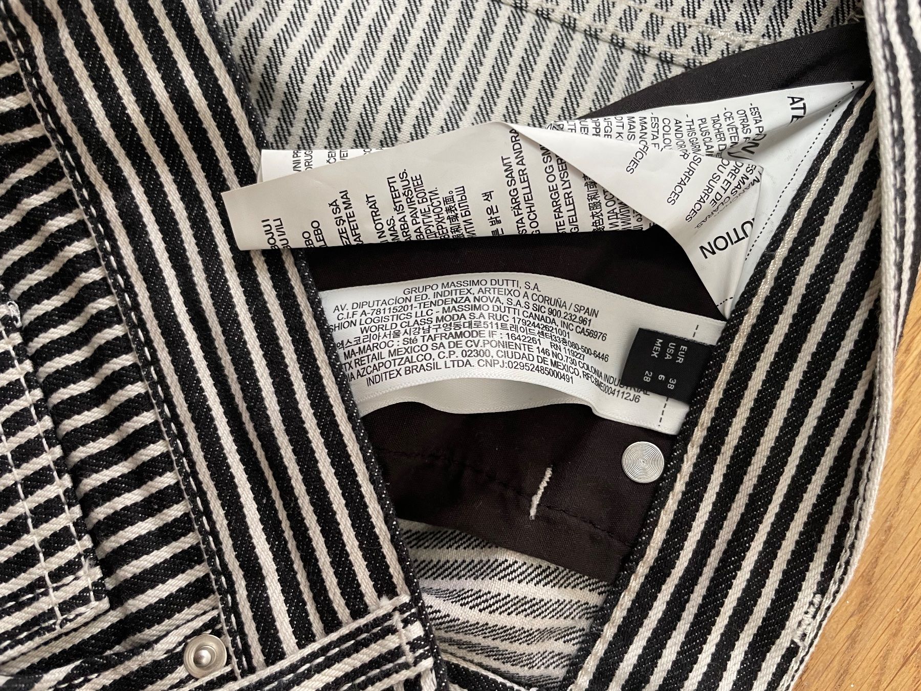 Massimo Dutti Jeans: Massimo Dutti striped jeans size 38 – Usato da Yverdon-les-Bains venduto da pen_bbz8 3