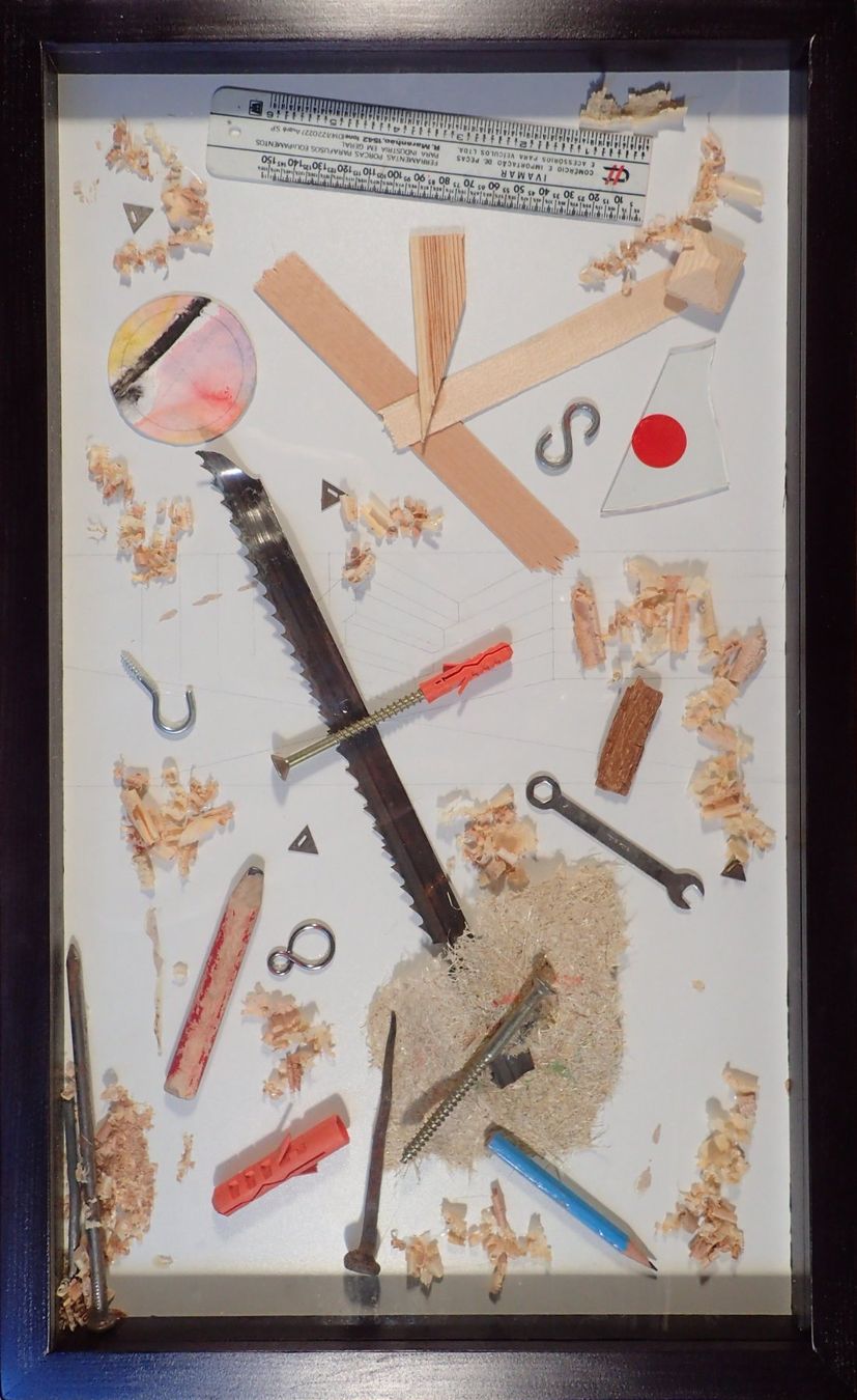 Dipinti: Collage: Arbeit – Usato da Fribourg venduto da erw_68dx