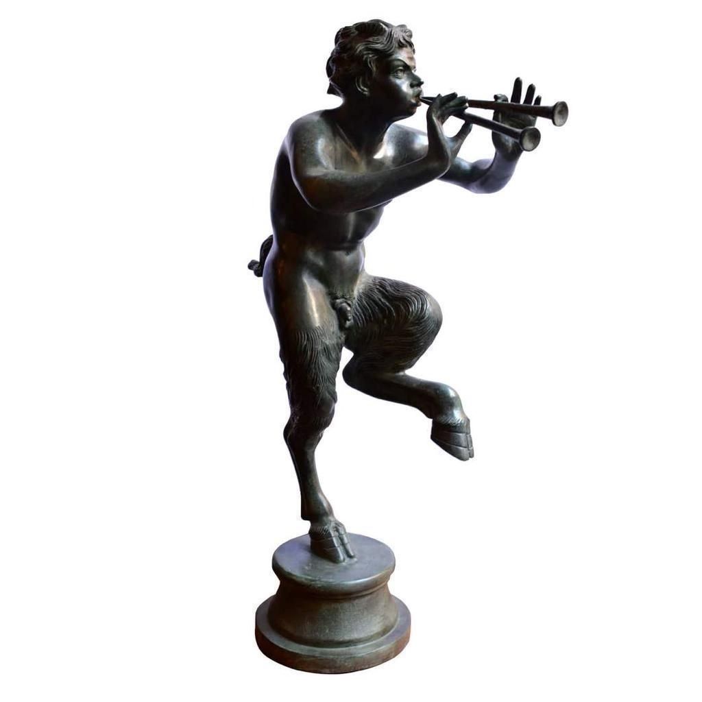 Sculture & Statue: 3 Bronze-Statuen: Triade von Dyonisos – Nuovo e nell'imballaggio originale da Küsnacht ZH venduto da LuxuryBroker
