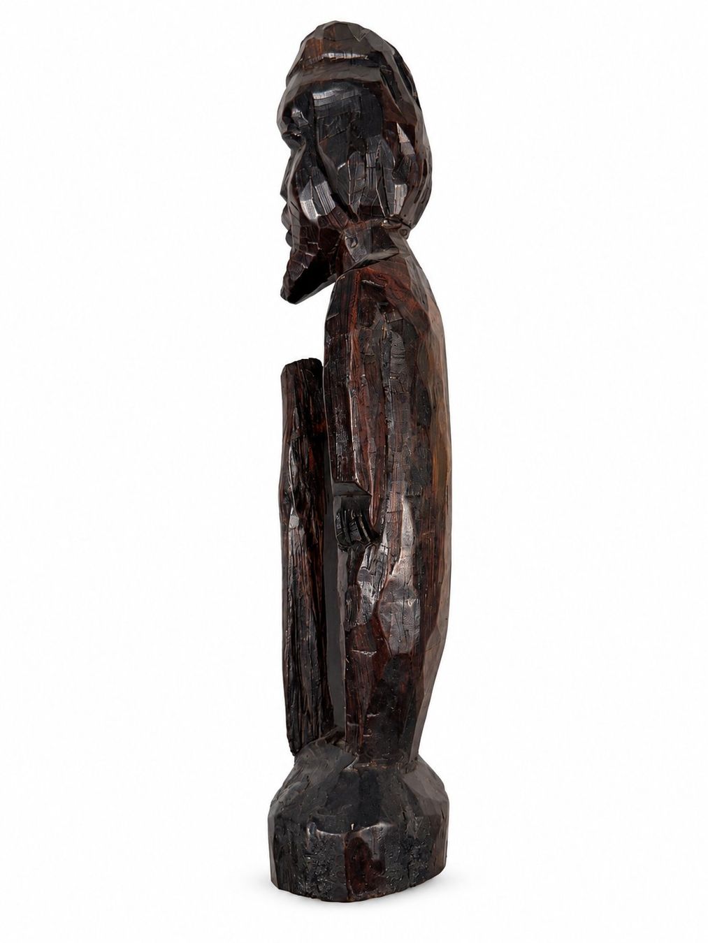 Skulpturen & Statuen: Geschnitzte Holzfigur – bärtiger Mann, ca. 33 cm – Gebraucht aus Zollikerberg von lin_yc2n 3