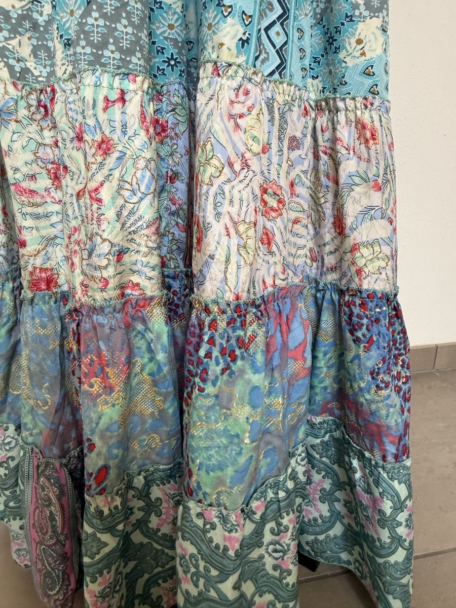 Vestiti: Boho Maxistufenkleid aus Seide – Nuovo e nell'imballaggio originale da Sigriswil venduto da ck56 6