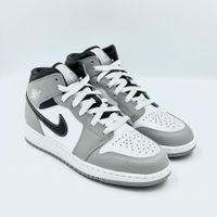 Jordan 1 Mid Light Smoke Grey EU 38