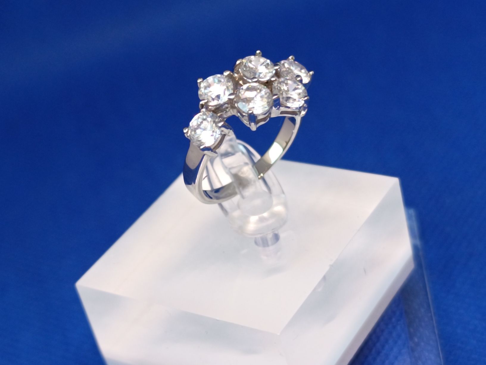 Anelli: sehr schönen Marken Ring mit Steinen – Usato da Zürich venduto da Hamaster 1
