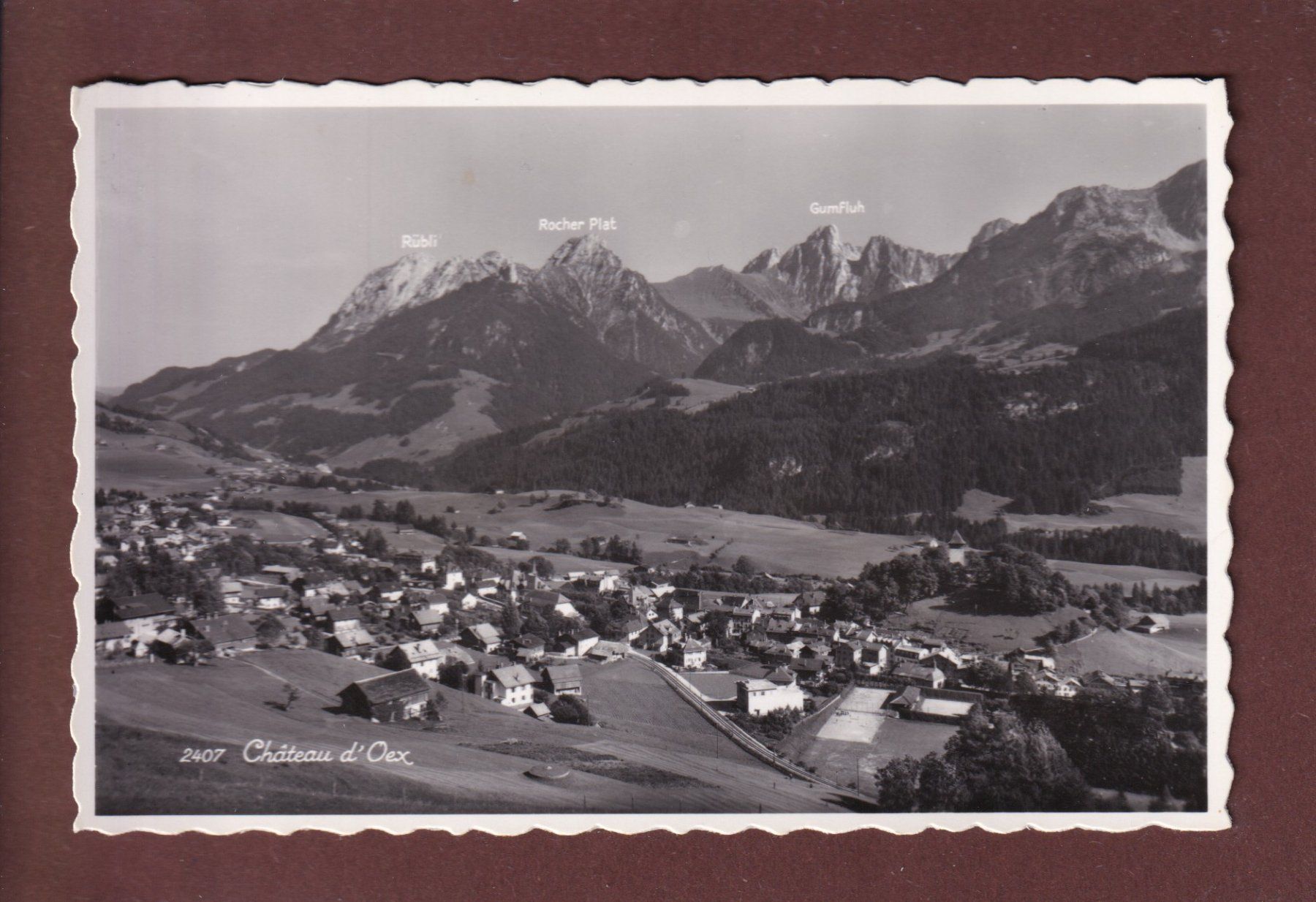 Cartes postales: CHÂTEAU D'OEX – D'occasion à Pully par nicecards