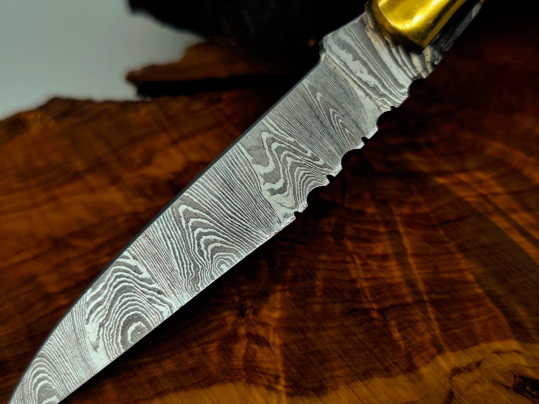 Accessori: Laguiole Damast Messer Klappmesser echtes Damastmesser – Nuovo e nell'imballaggio originale da Arlesheim venduto da Premius_1 3