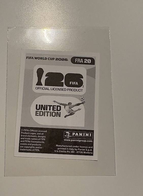 Carte collezionabili: KYLIAN MBAPPE PANINI WC 2026 – Usato da Zürich venduto da rub_87sh 1